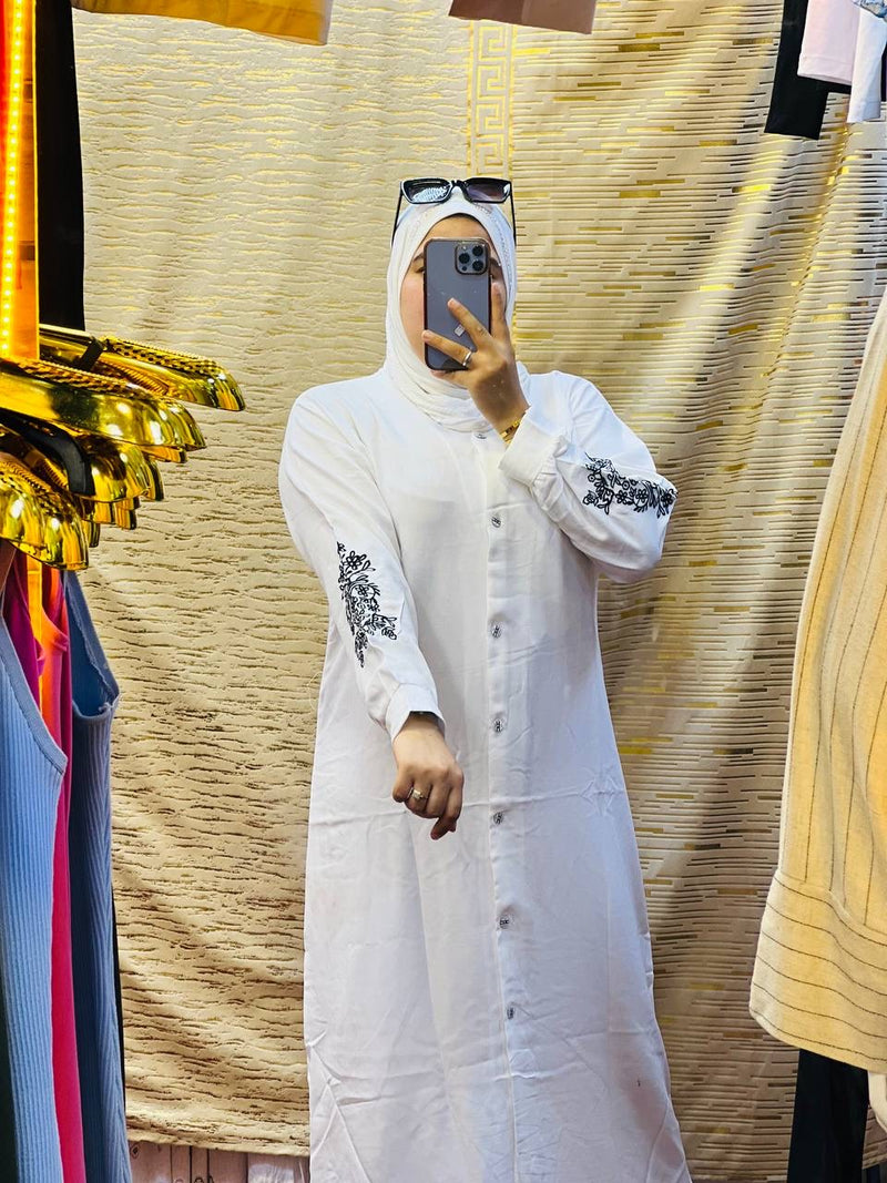 Abaya  Brodée