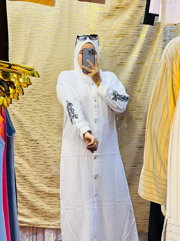 Abaya  Brodée