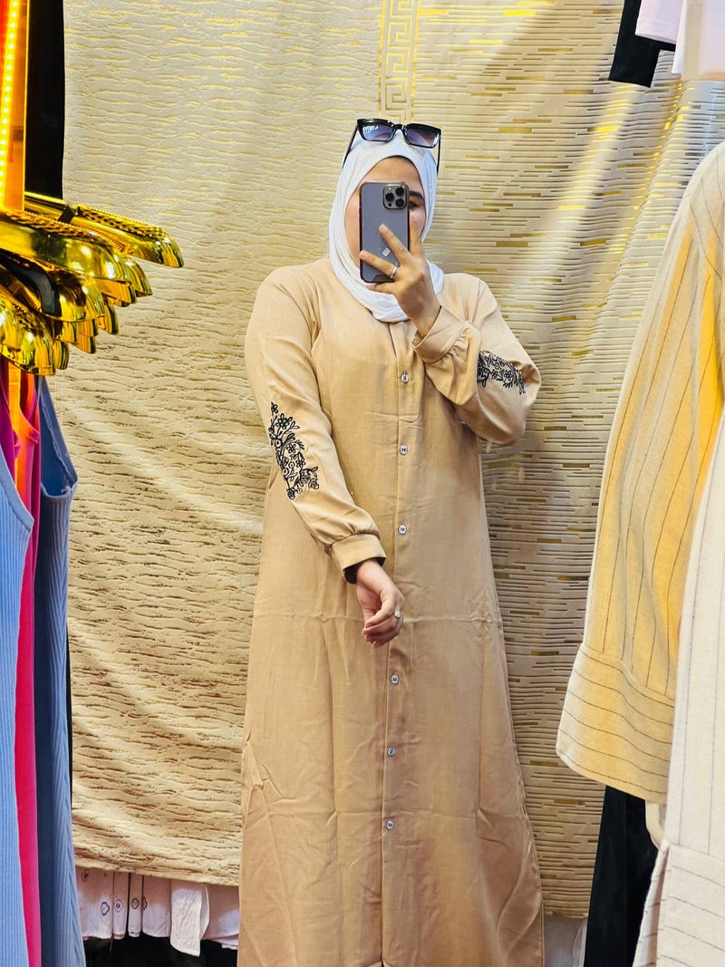 Abaya  Brodée