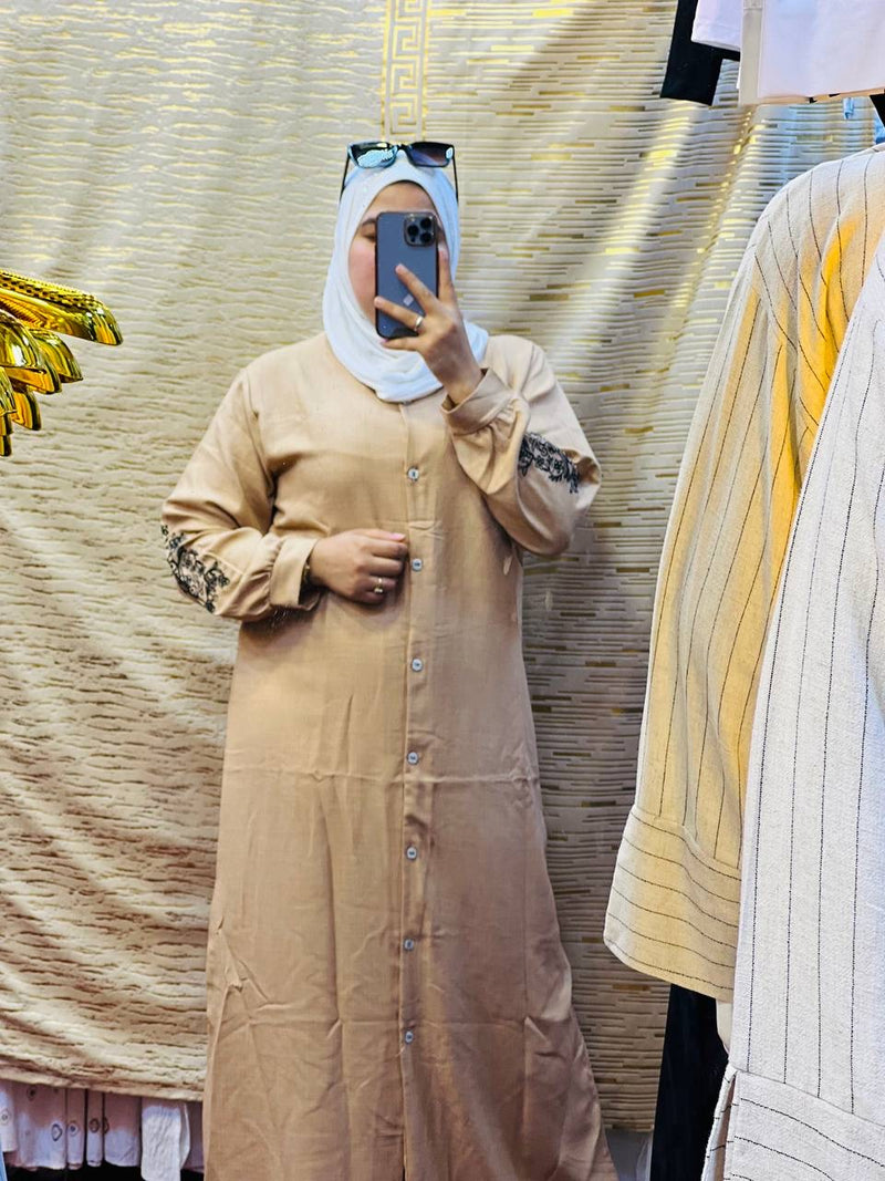 Abaya  Brodée