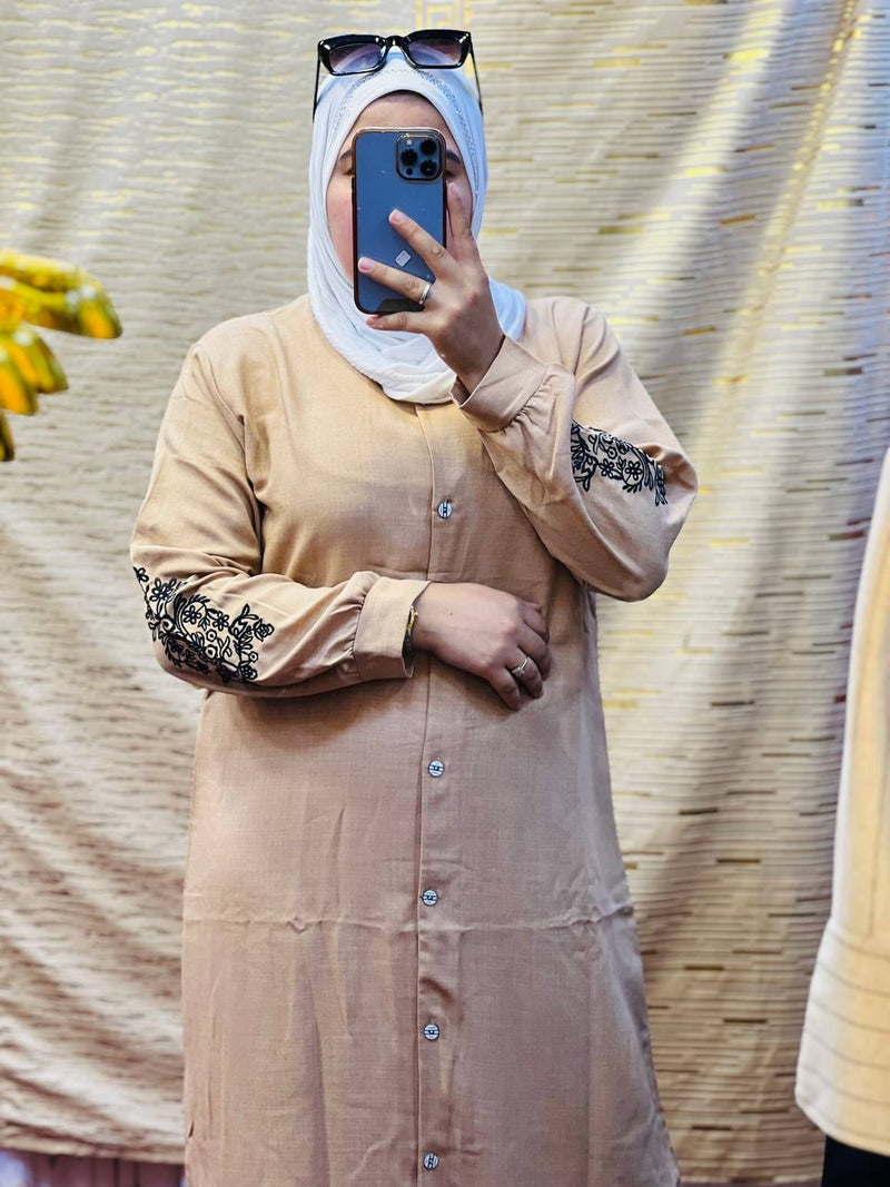 Abaya  Brodée