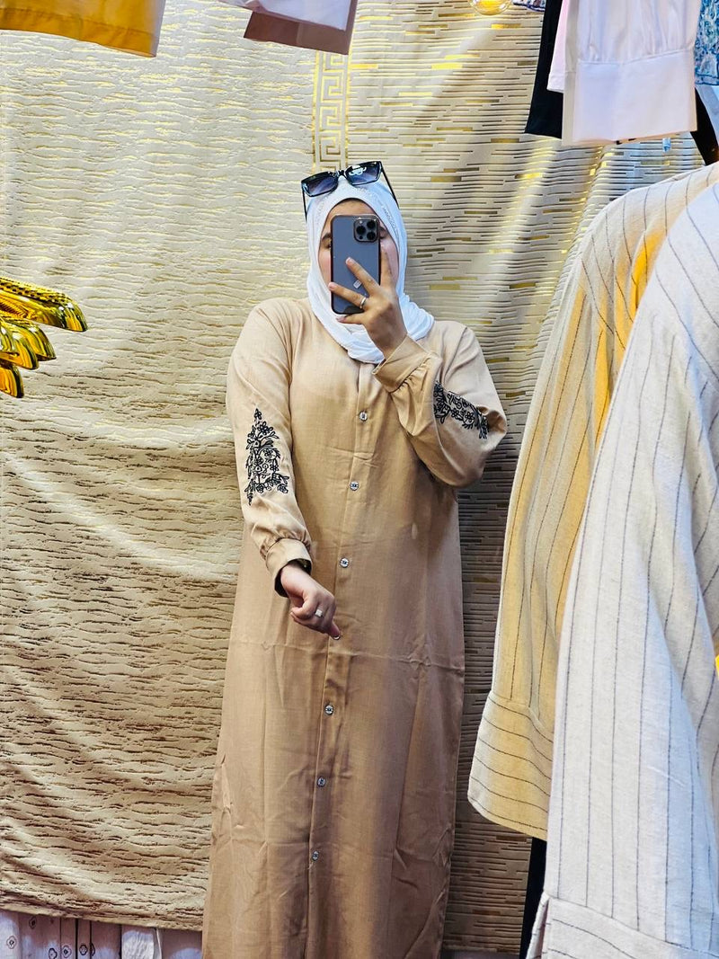 Abaya  Brodée