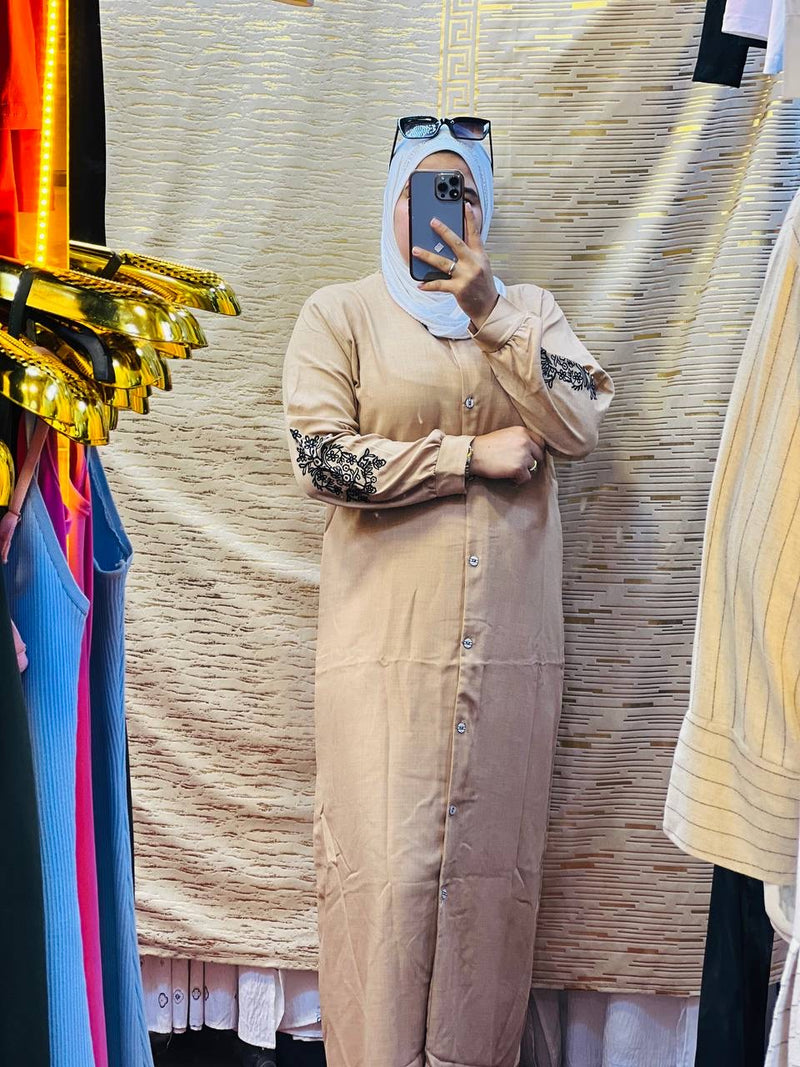 Abaya  Brodée