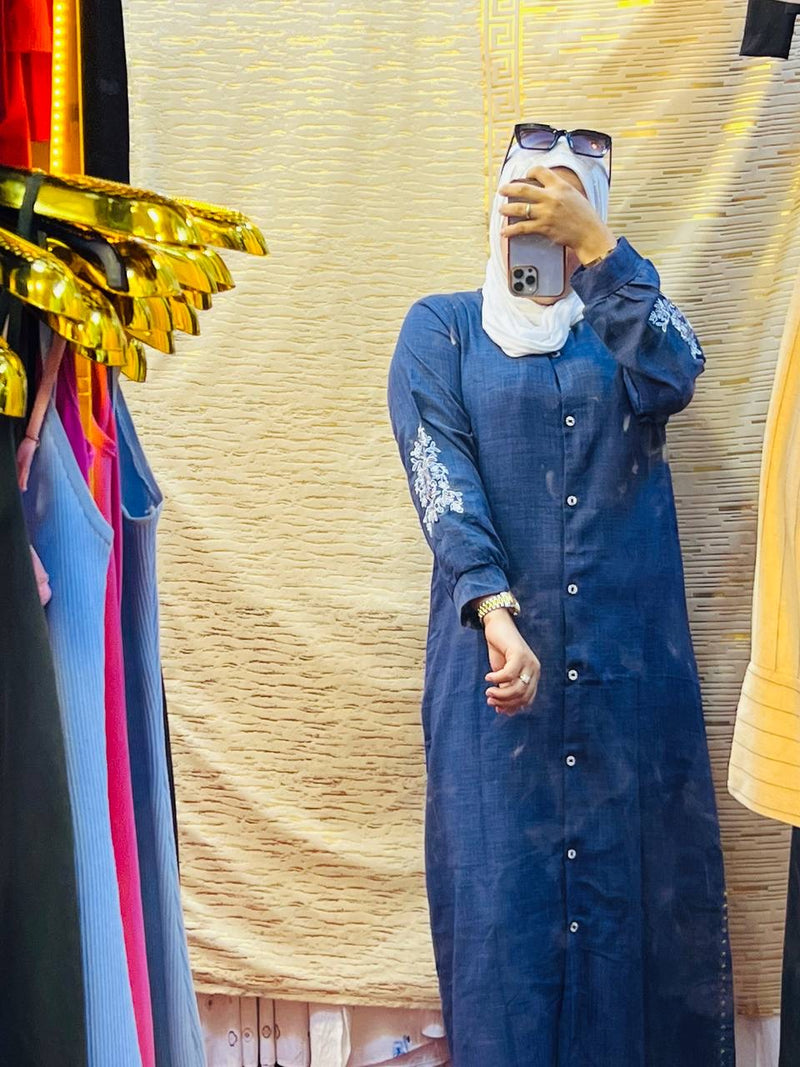 Abaya  Brodée