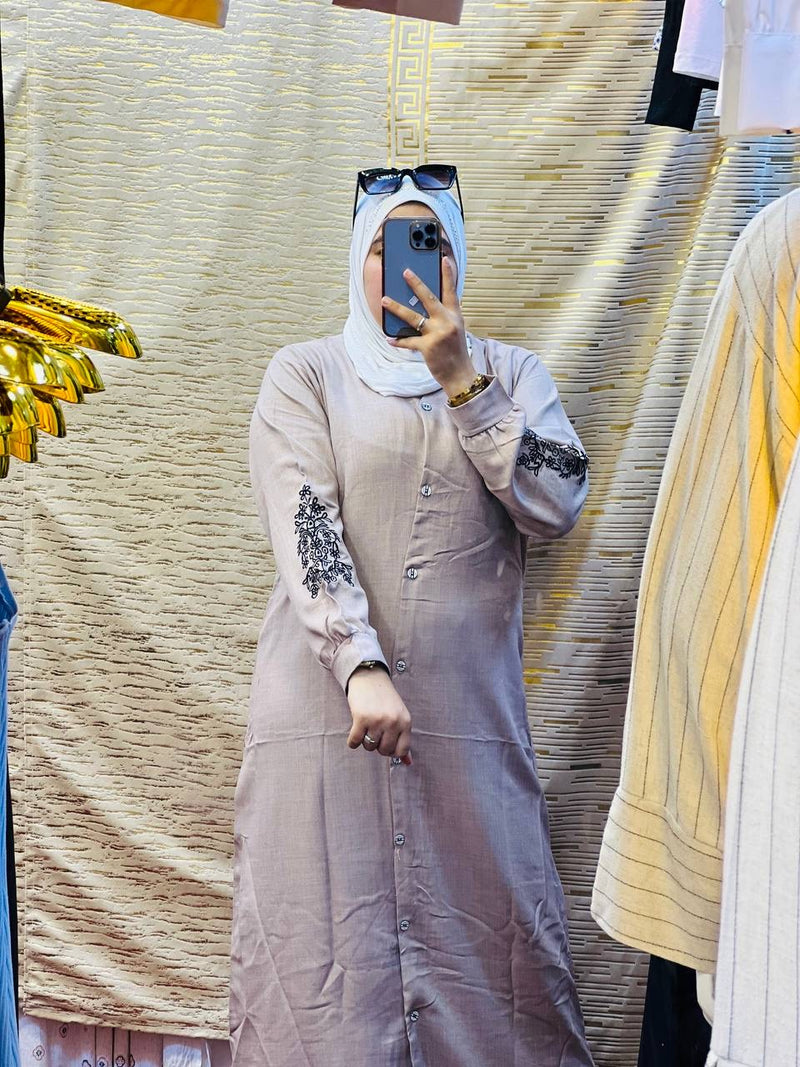 Abaya  Brodée